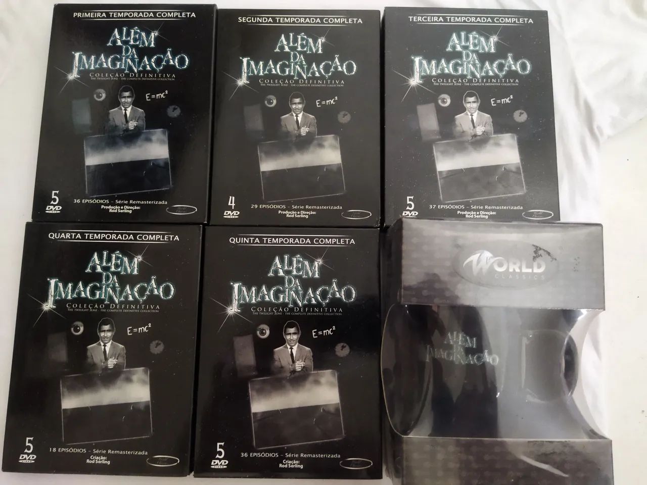 Box Dvd Além da Imaginação - A Série Clássica Completa + Caneca da Série