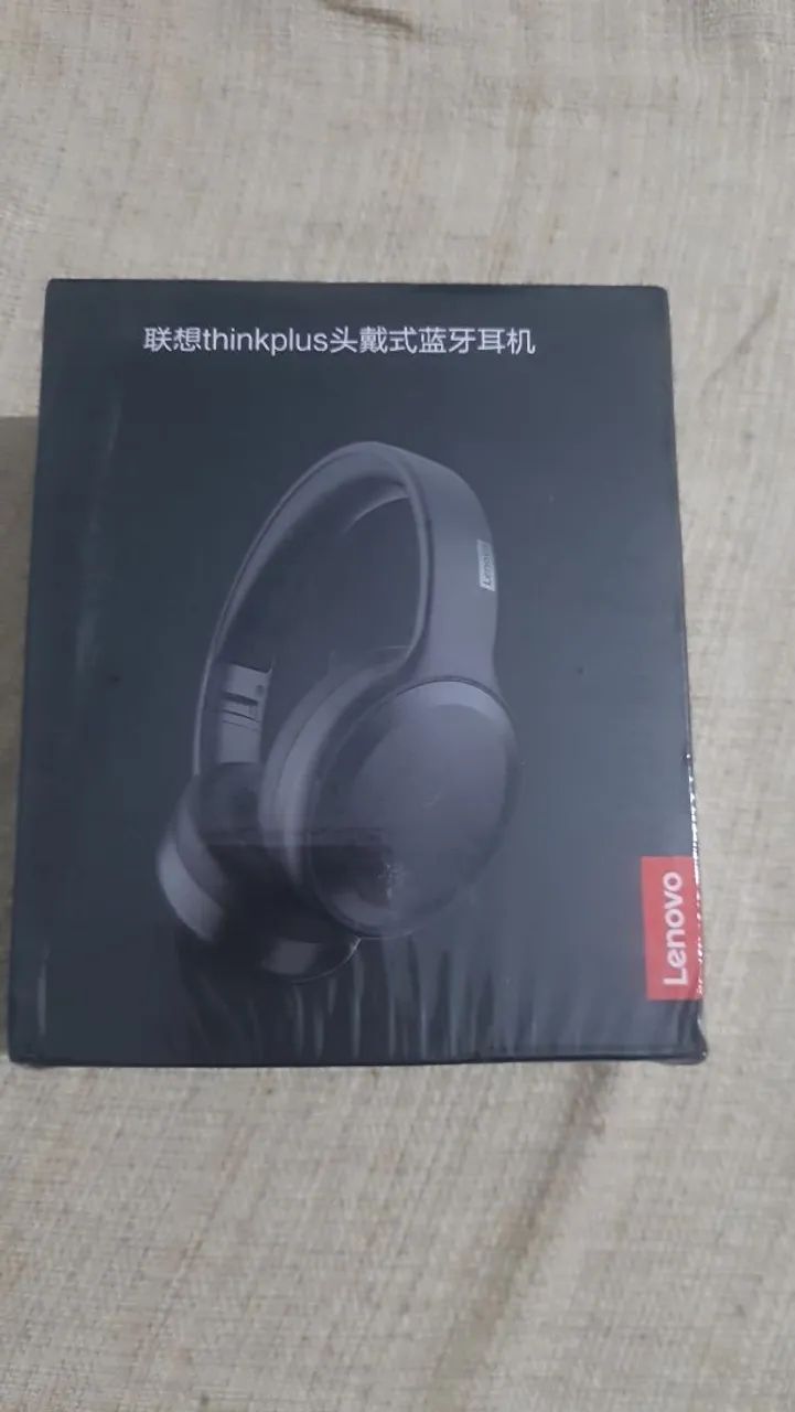 ?Fone Bluetooth Lenovo Thinkplus Headset  - NOVO