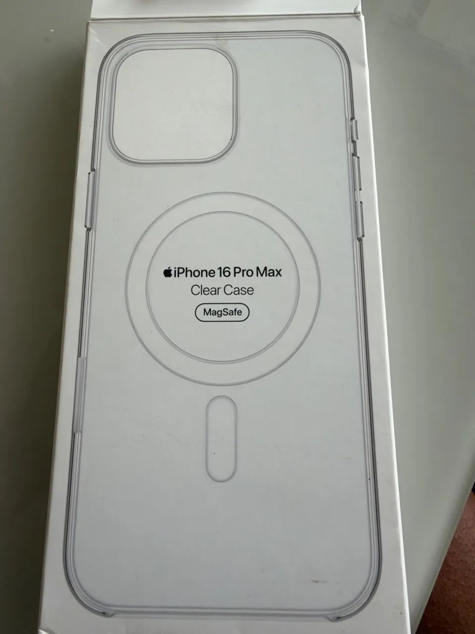 Capa Apple Clear Case com MagSafe - iPhone 16 Pro Max