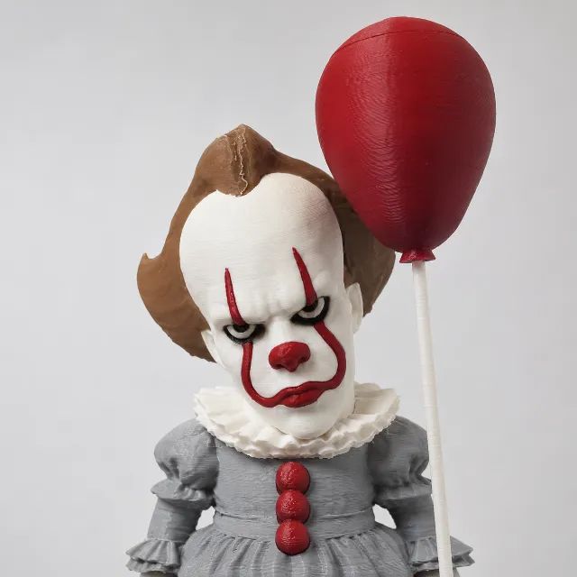 Miniatura Pennywise 13cm em PLA ? presente para quem não teme balões - Foto 4