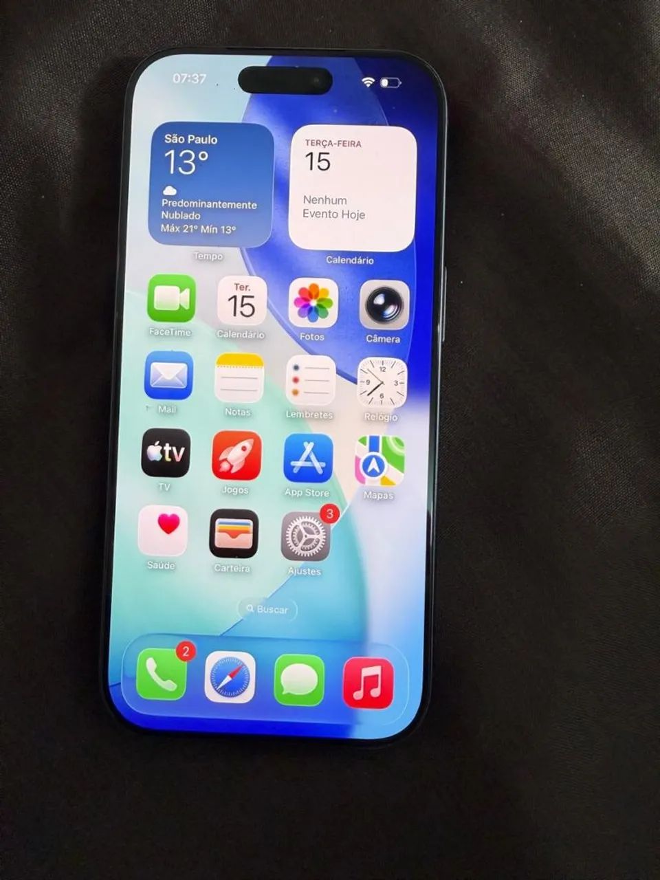 Iphone 17 pro 256gb - azul (usado) - Foto 2