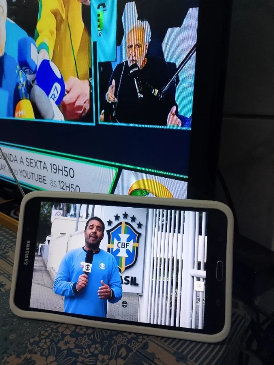 TABLET SAMSUNG COM TV HD MAIS TOP DA OLX !!!  - Foto 3