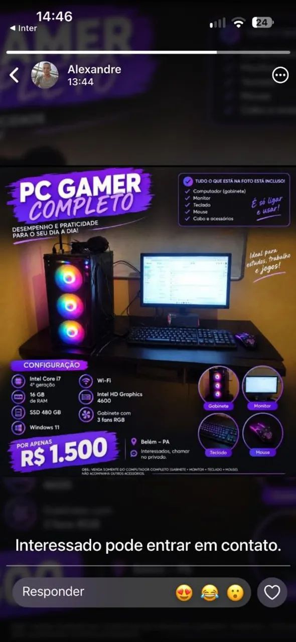 Computador de mesa