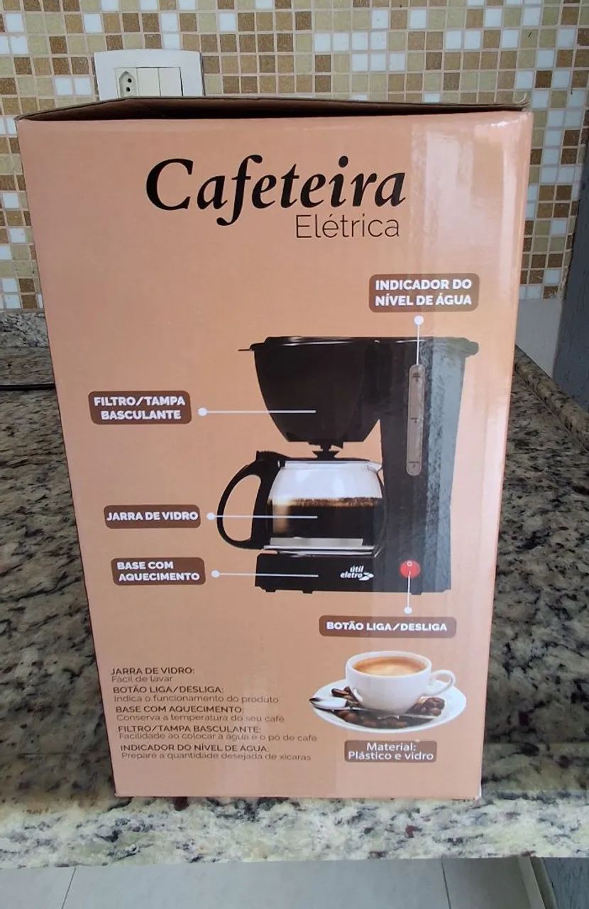Cafeteira elétrica Útil Eletro 110V 12 xícaras  - Foto 2