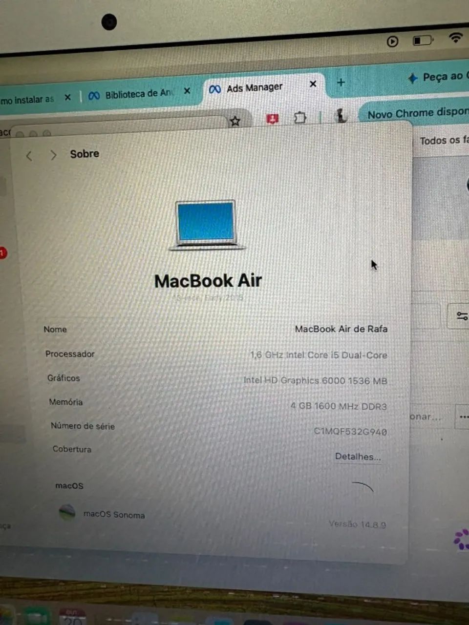MacBook Air - 2014 - Bem conservado - Foto 5