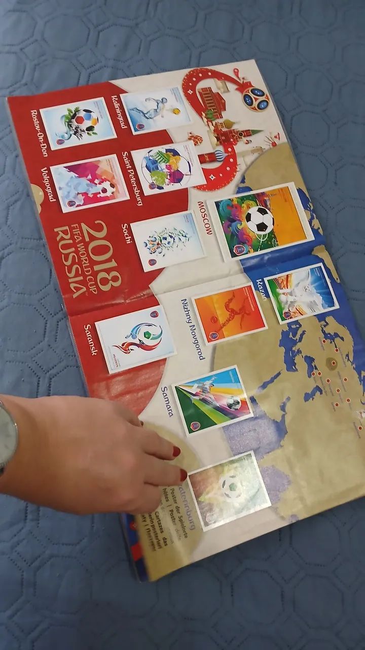 Álbum completo copa Rússia 2018 - Foto 4