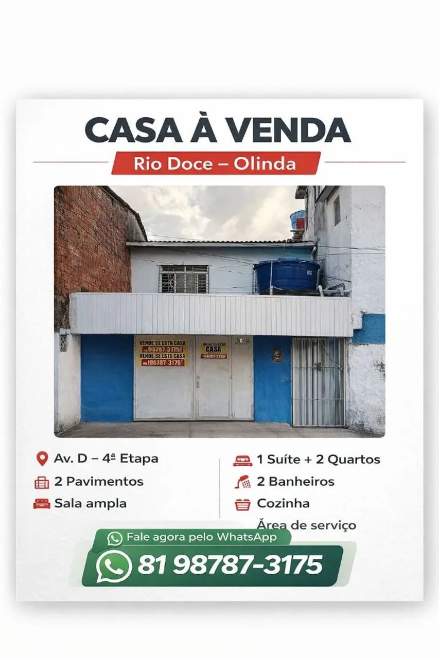 Casa a venda em olinda
