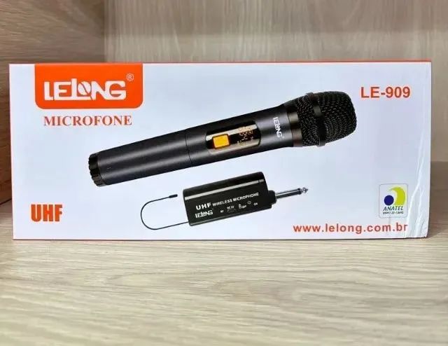 Microfone sem Fio Profissional LE-909 - Foto 4