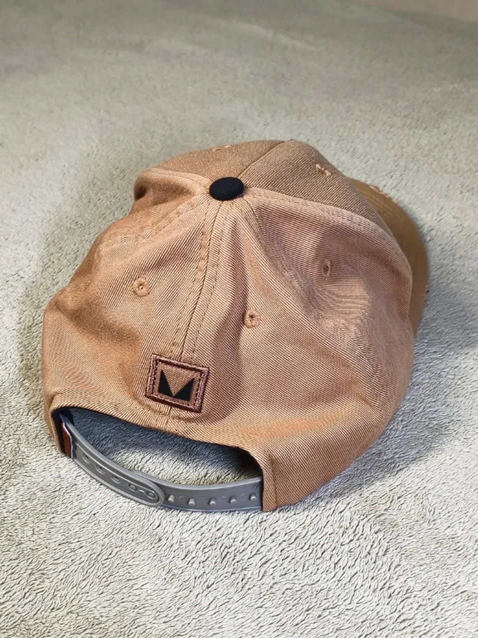 Boné Original MVCK Street Militar Destroyed - Caramelo Aba Curva Premium Tam. Único - Foto 3