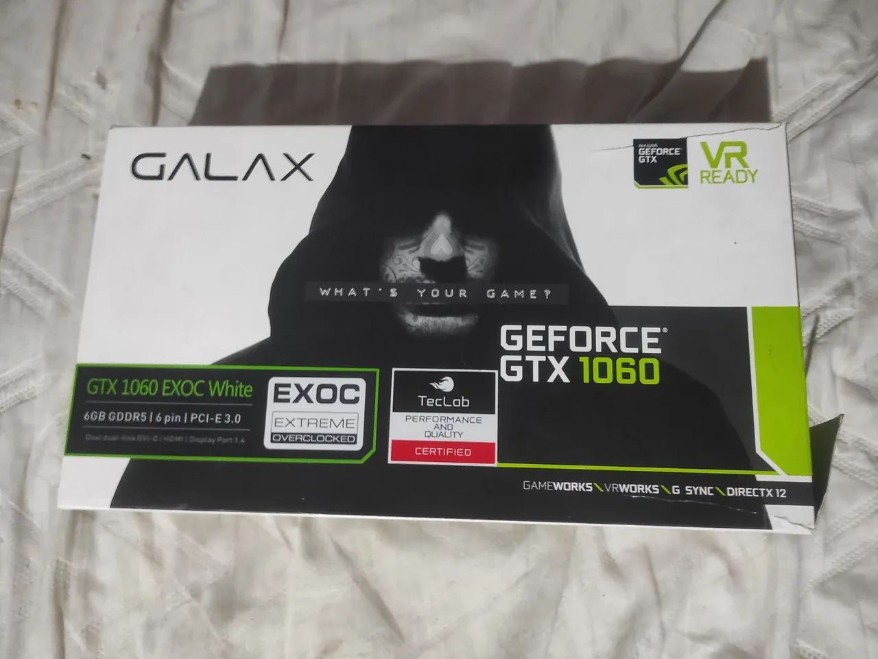 GTX 1060 EXOC White 