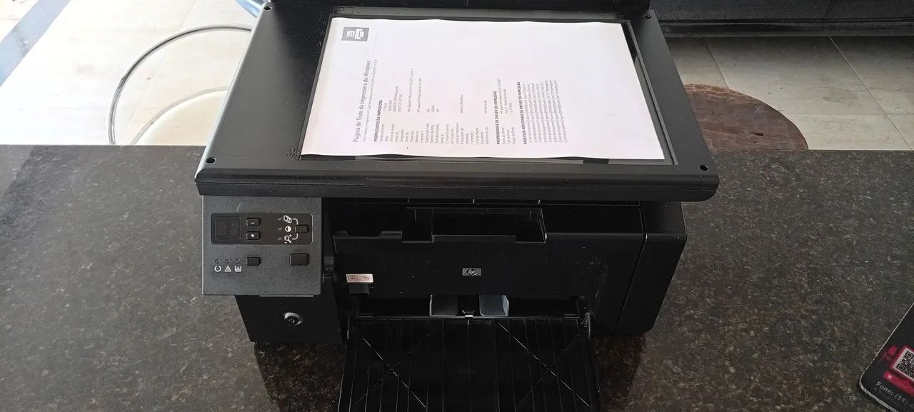 Impressora, Copiadora e Scanner HP M1132 semi nova  - Foto 3