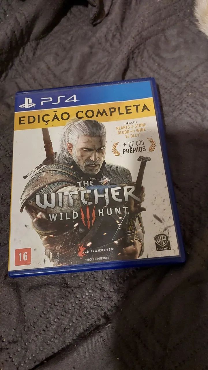Jogo The Witcher 3 Ps4