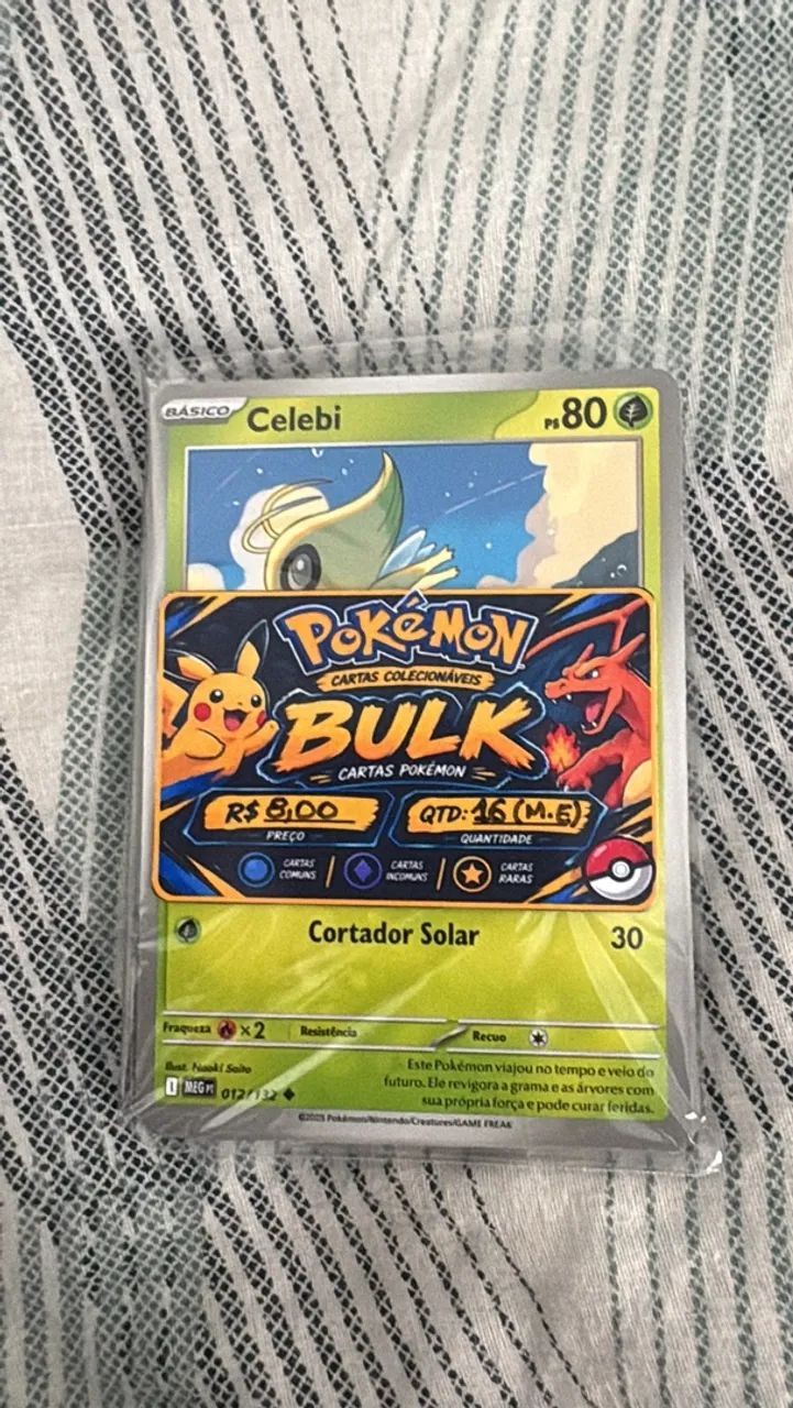 Cartas Pokémon (Bulk)