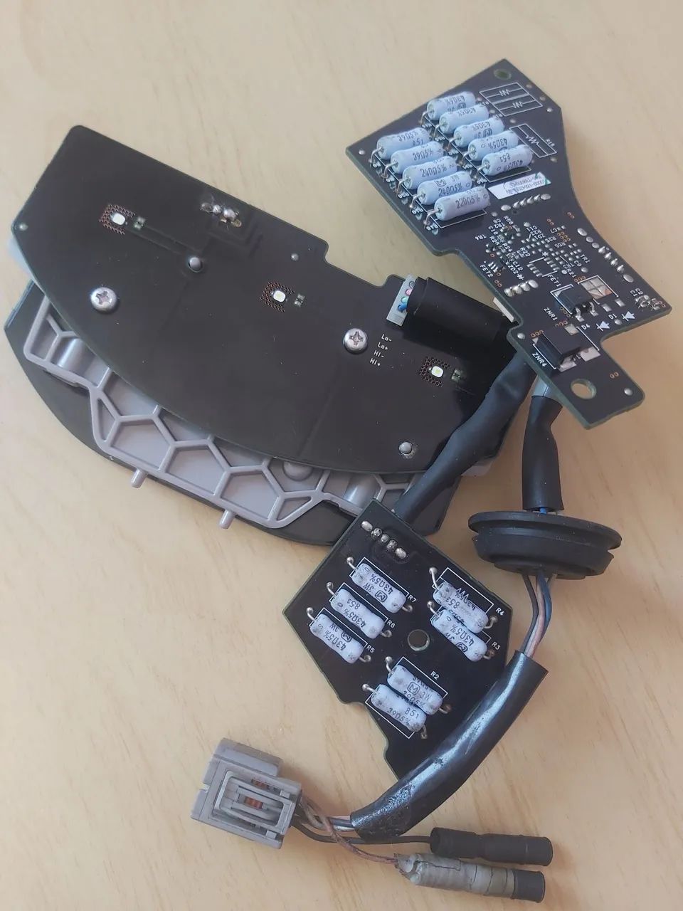 Placa de Led farol alto e baixo para Honda 500F 650 1000  - Foto 4