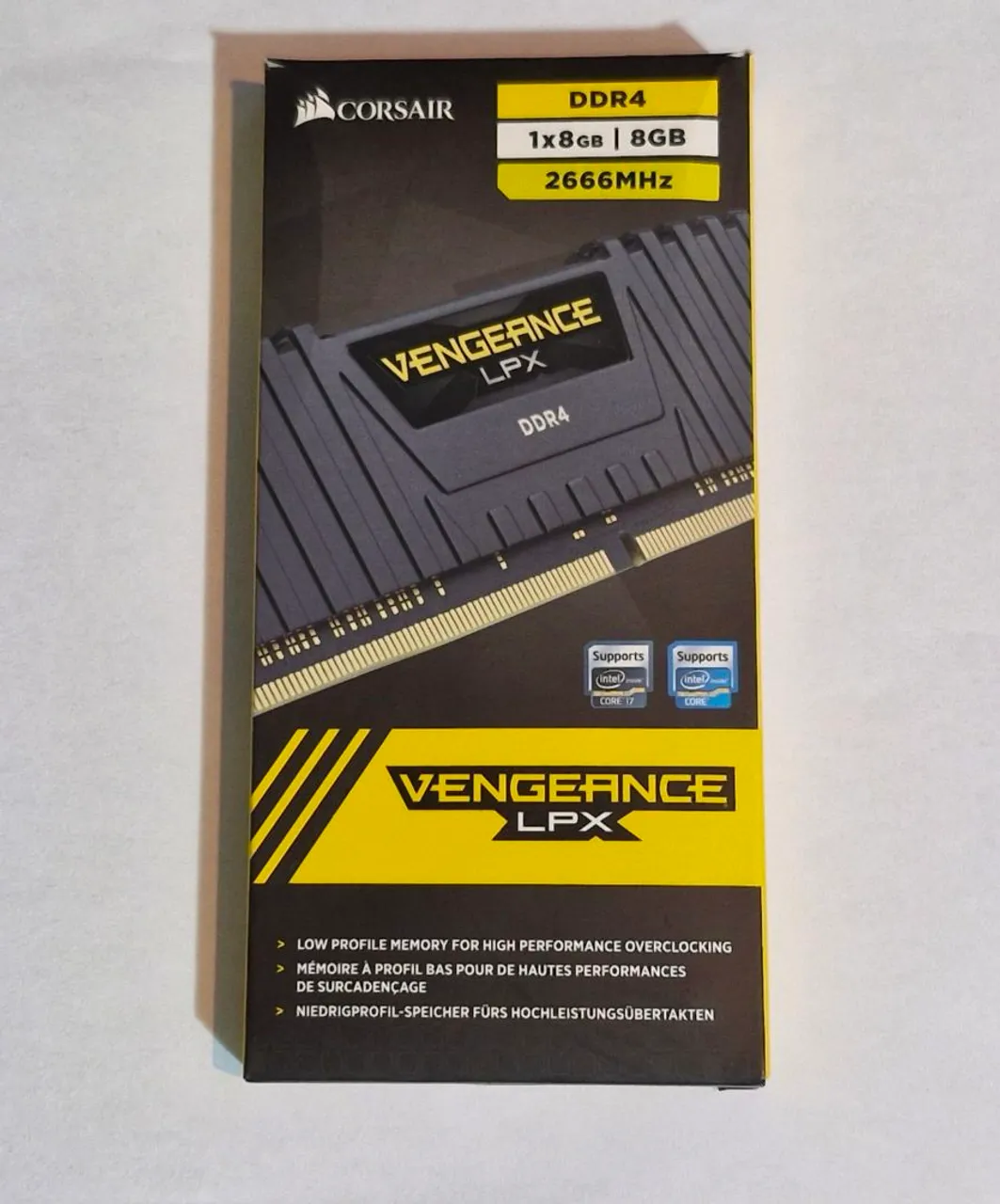 memoria corsair vengeance lpx 8gb