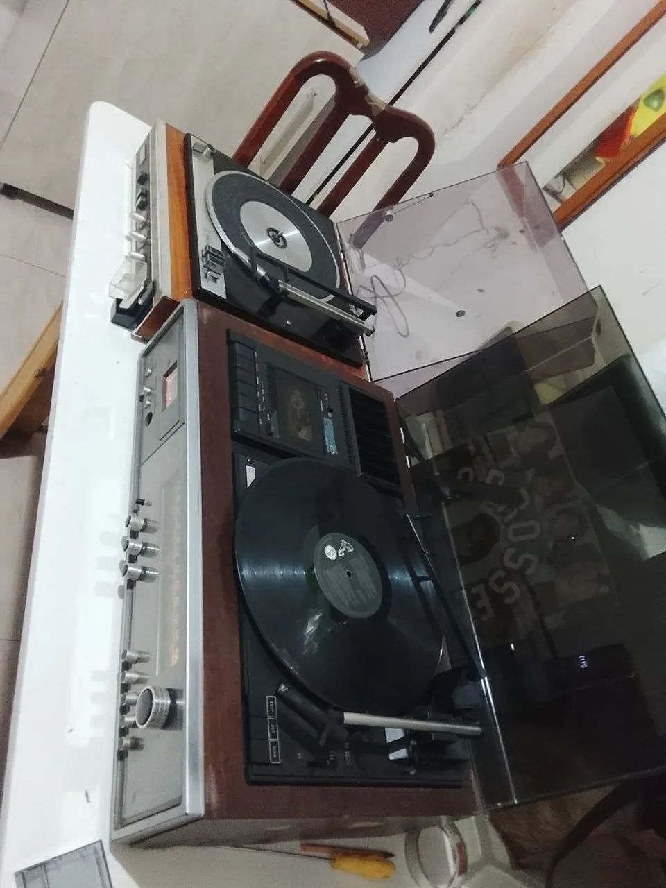  Lote 2 Rádio/vitrola Philips  - Foto 4