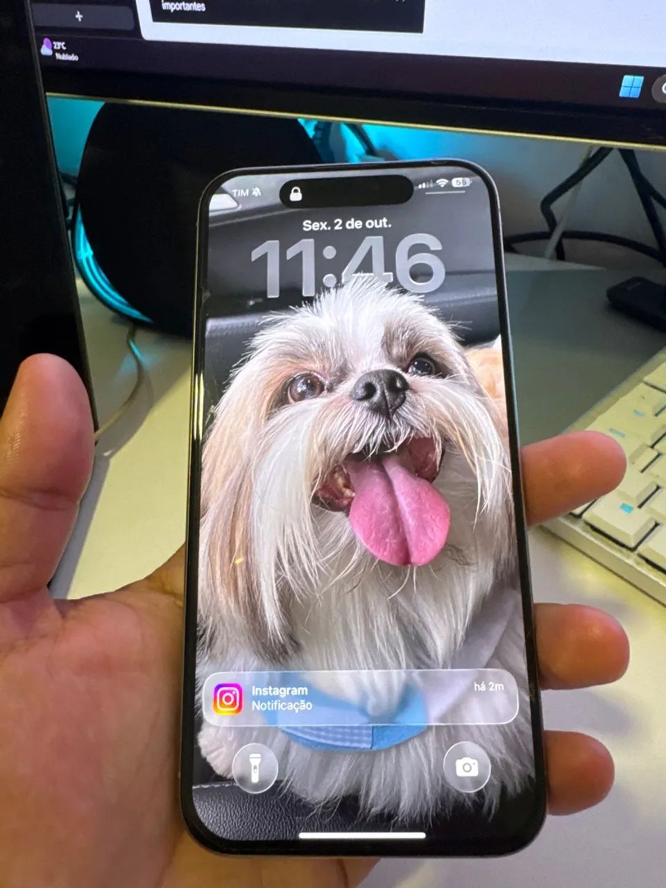 iPhone 15 Pro Max 256Gb ( super conservado e caixa original)  - Foto 3