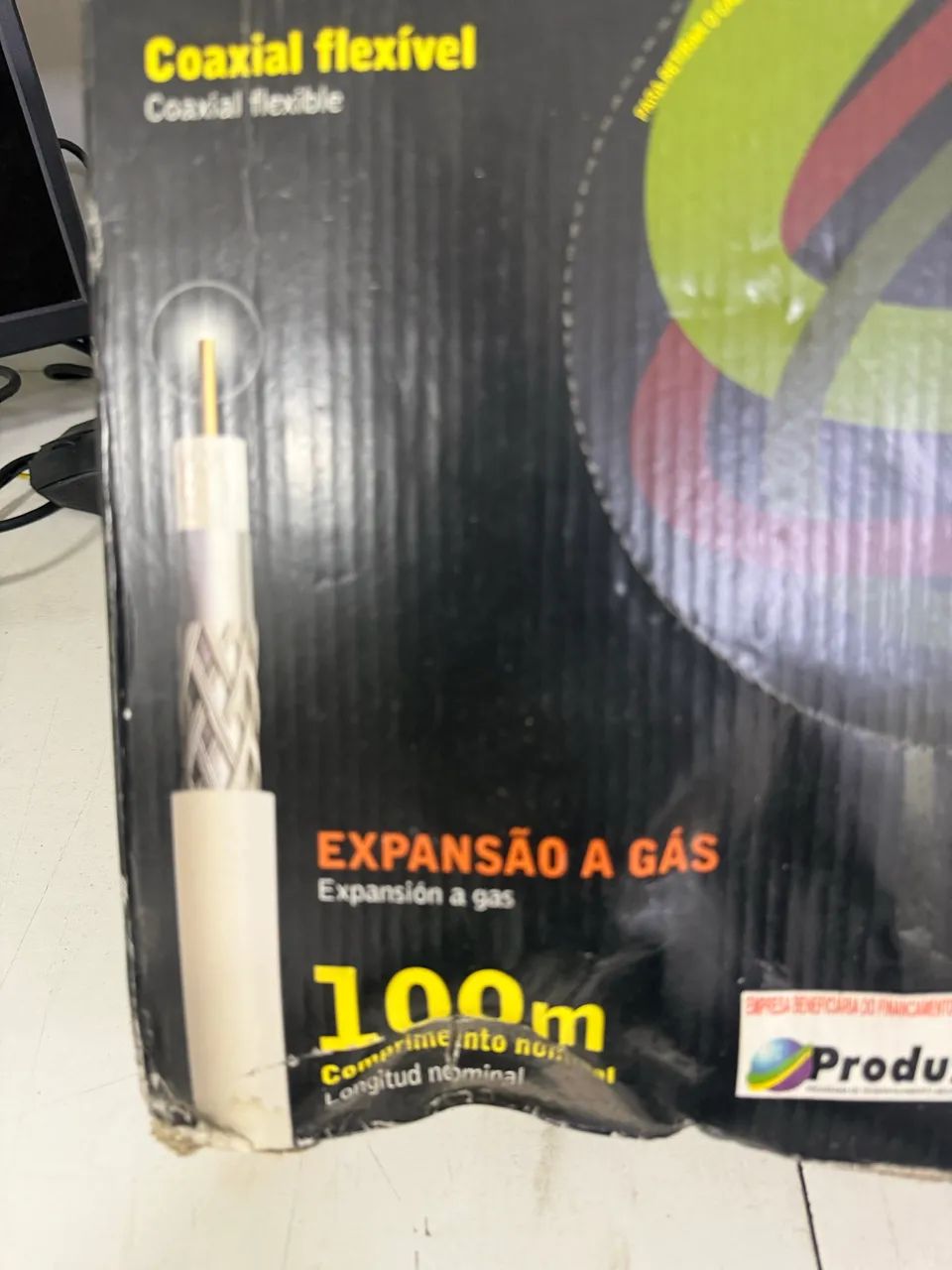 CABO COAXIAL SÉRIE 6  100 M  - Foto 3
