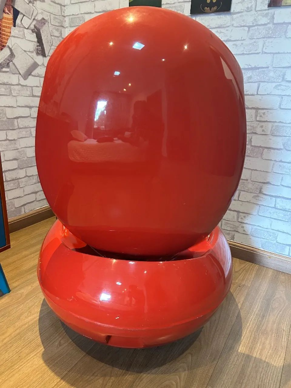 Poltrona Garden Egg Vermelha - Foto 3