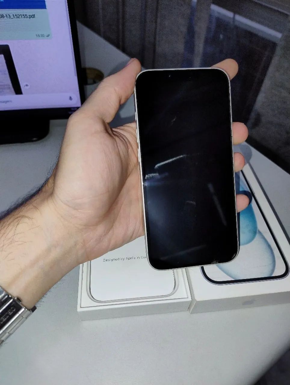 iPhone 16e 128GB - 94% de Bateria | Excelente Estado - Foto 2