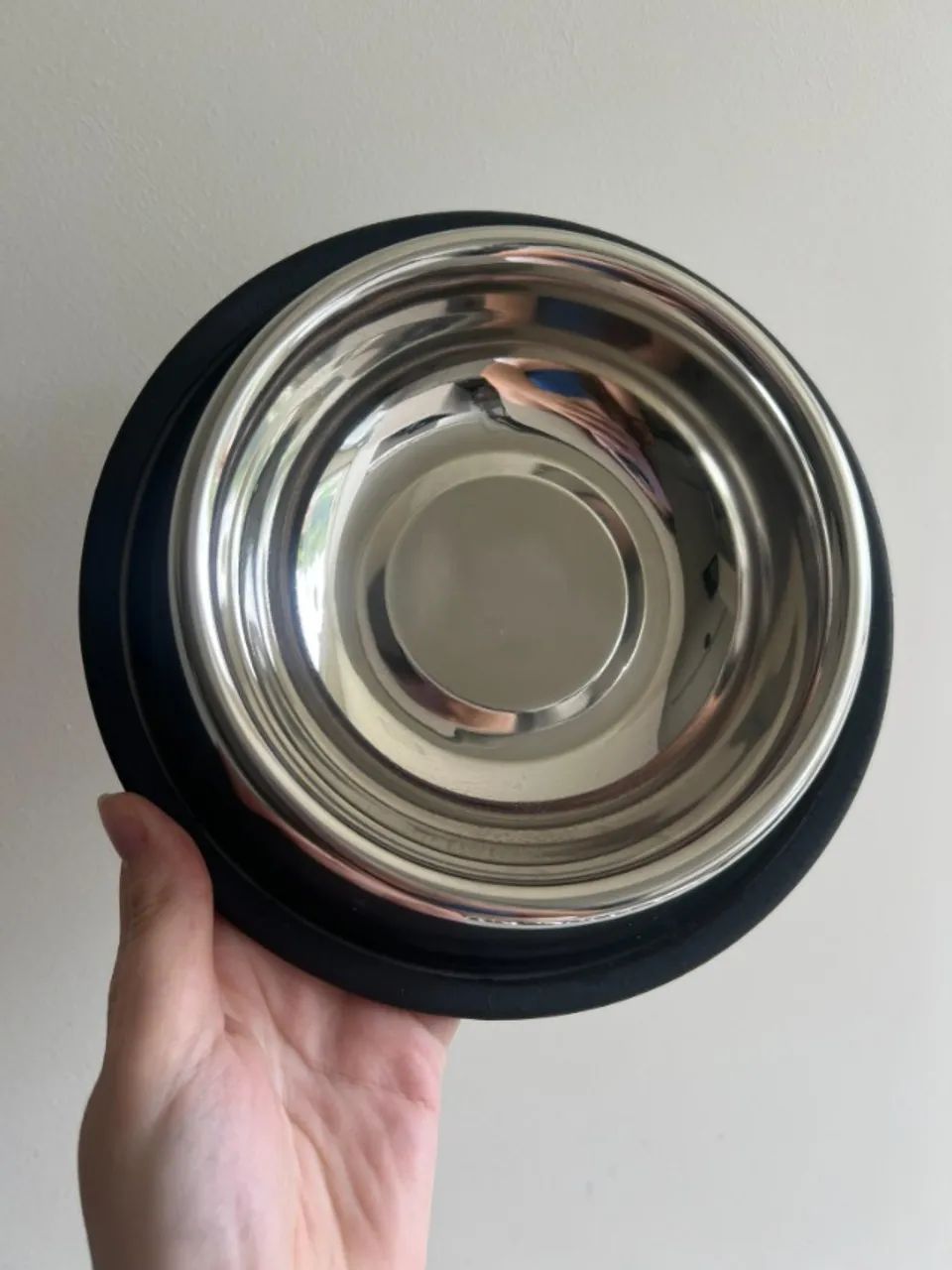 Comedouro Inox Chalesco 480ml Antiderrapante