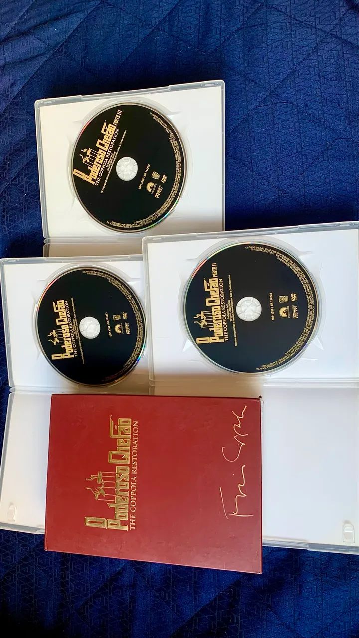 O Poderoso Chefão - Trilogia DVD Original  - Foto 4