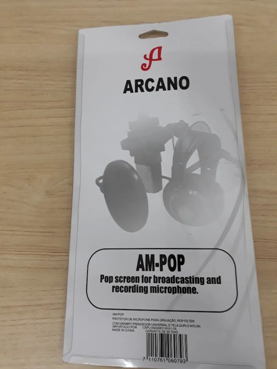Pop filter Arcano AM-POP tela nylon - Foto 4