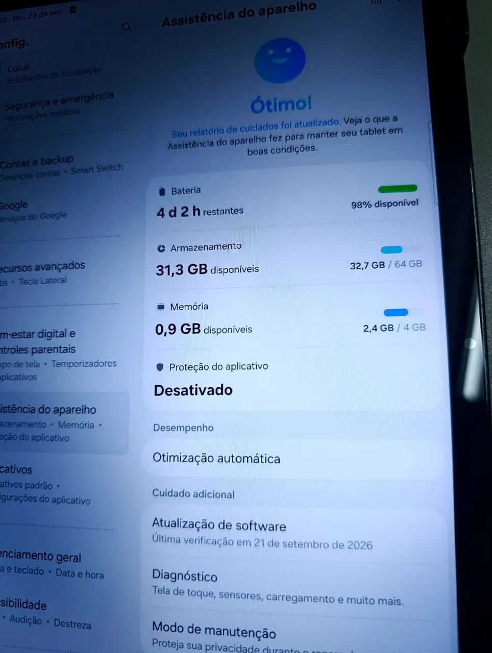 ? Samsung Galaxy Tablet A9+ 64GB | 4GB RAM ? IMPECÁVEL
