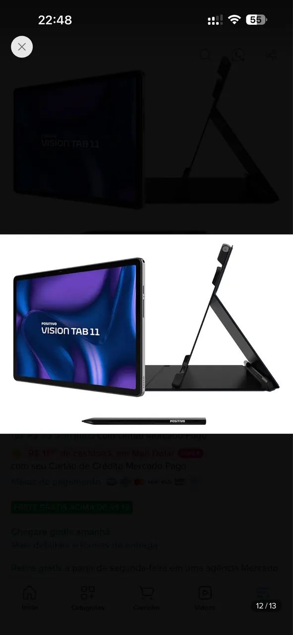 Tablet positivo visio 11 128gb com chip - Foto 5
