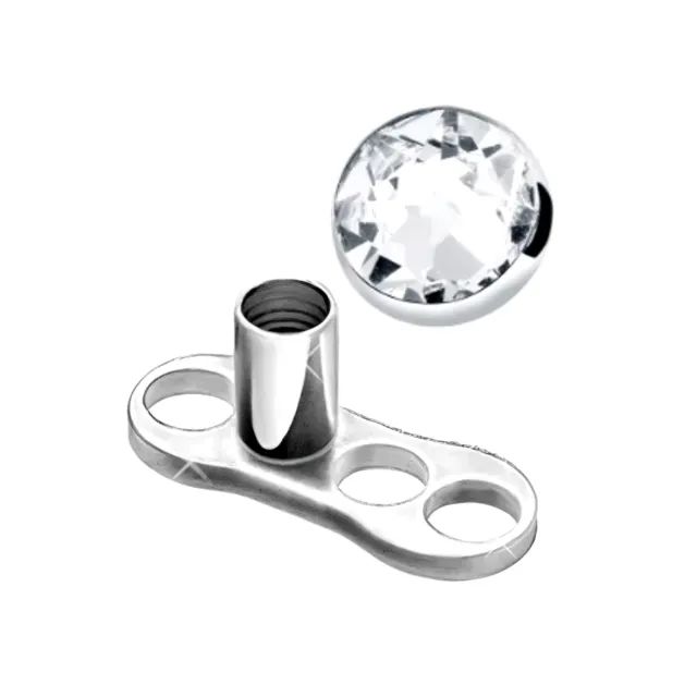 Piercing microdermal - Foto 2