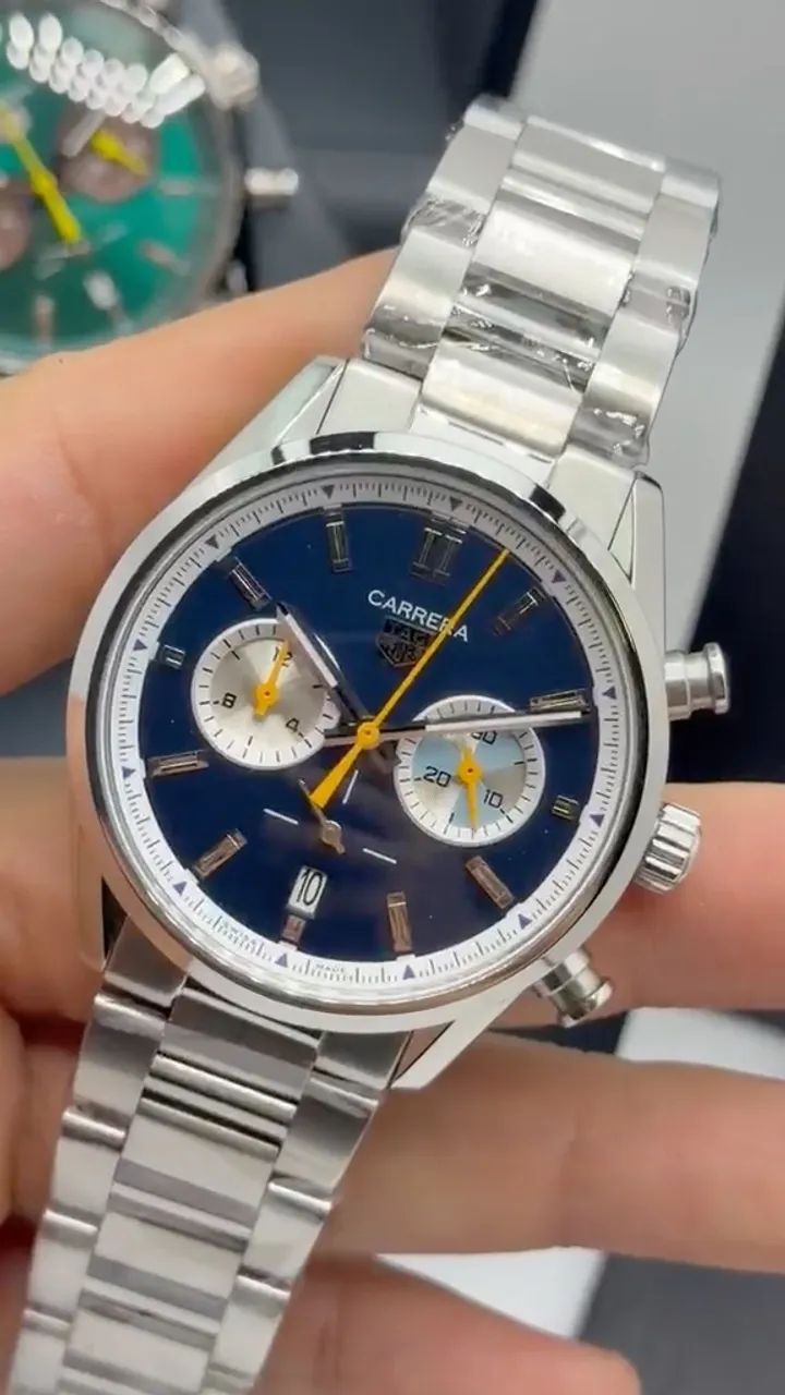 Tag Heuer Carrera 43mm Azul - Foto 3