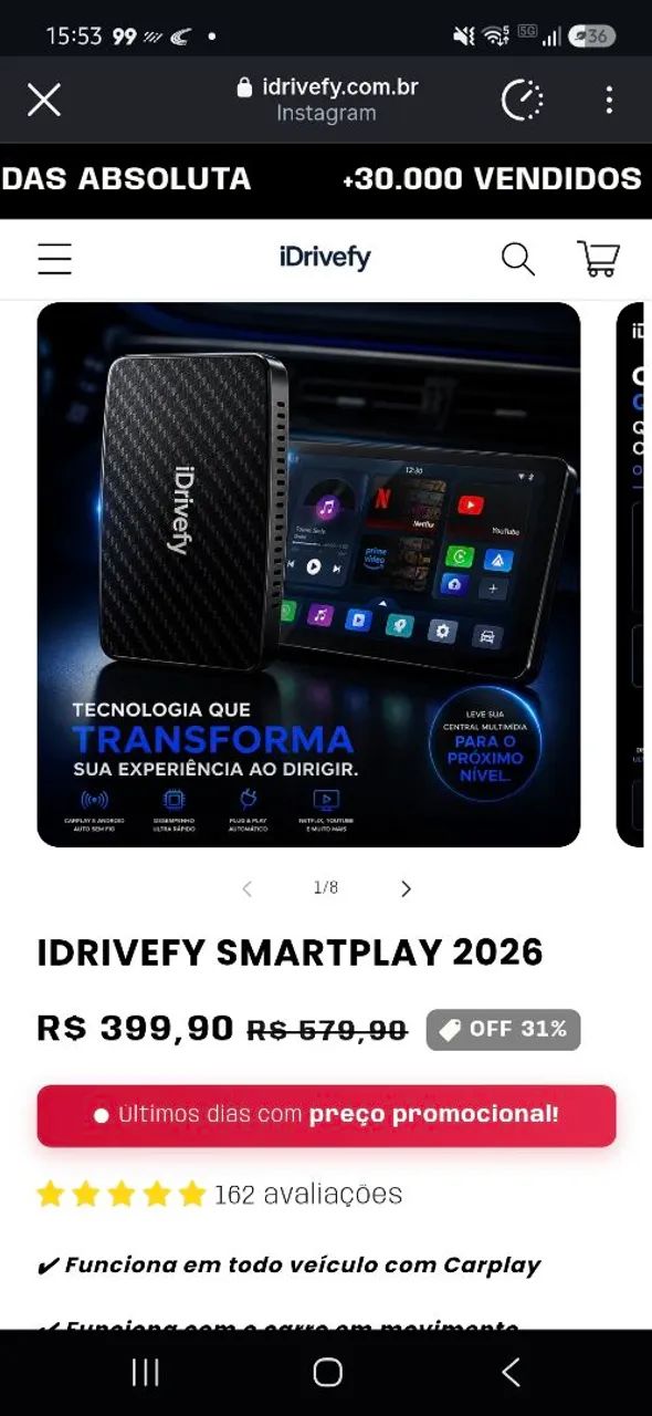 Vendo Stream box idrivefy  - Foto 4