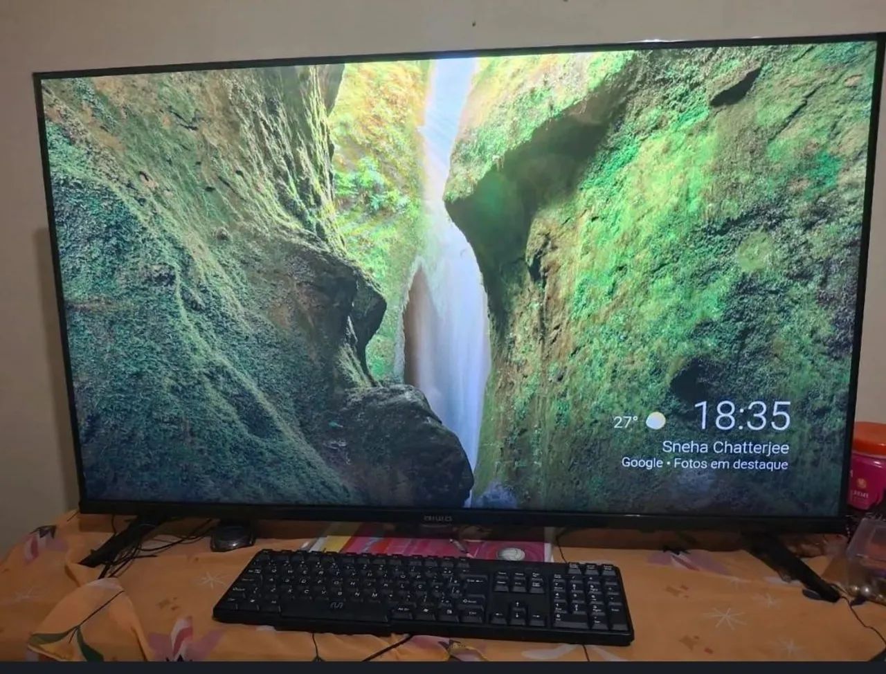 Vendo SmarTv Aiwa 43 polegadas R$ 1.000 - Foto 2