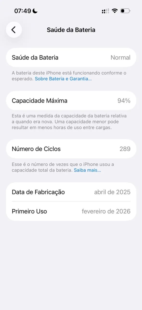 IPHONE 16 128GB PRETO COM NF - Foto 3