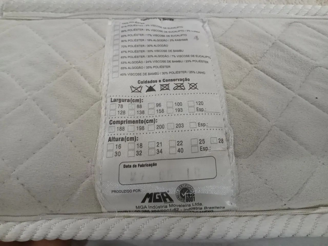 Colchão de Solteiro Clinopedlc Molas  - Foto 3