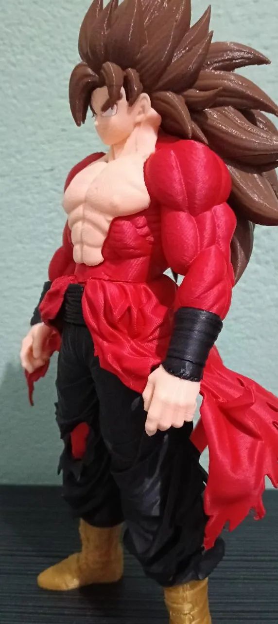 ESTATUETA GOKU SSJ 4 25 CENTÍMETROS  - Foto 3