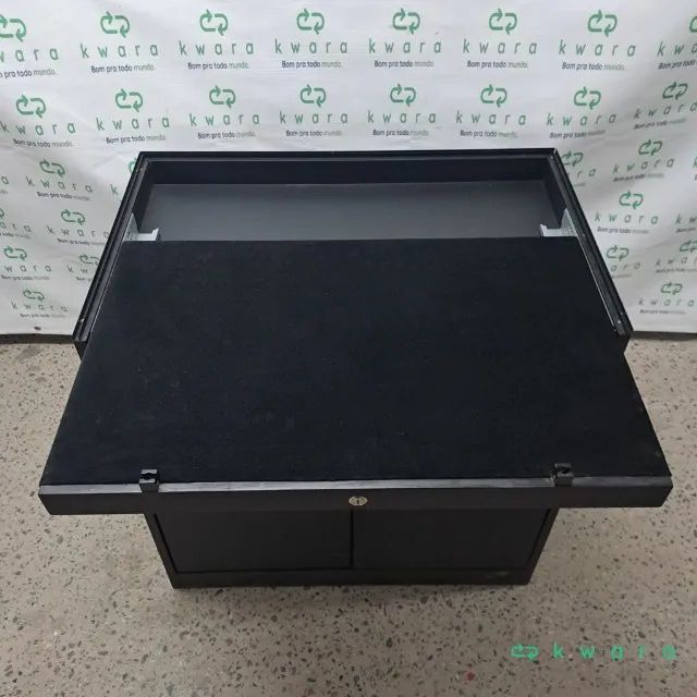 2 Armários baixos com bandeja retrátil - Foto 2