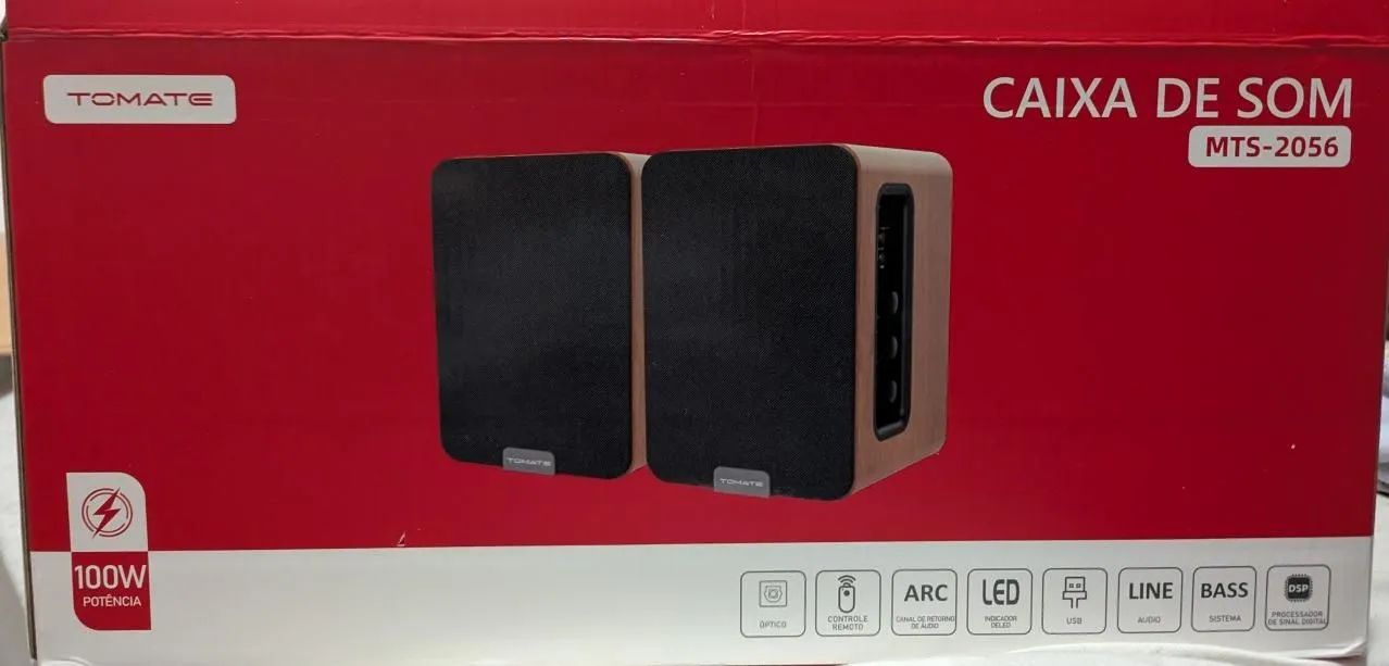 Monitor de Áudio TOMATE MTS 2056 Caixa de som 