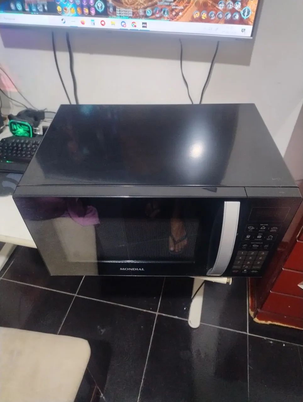 Micro-ondas mondial line mo-02-34-e - Foto 4