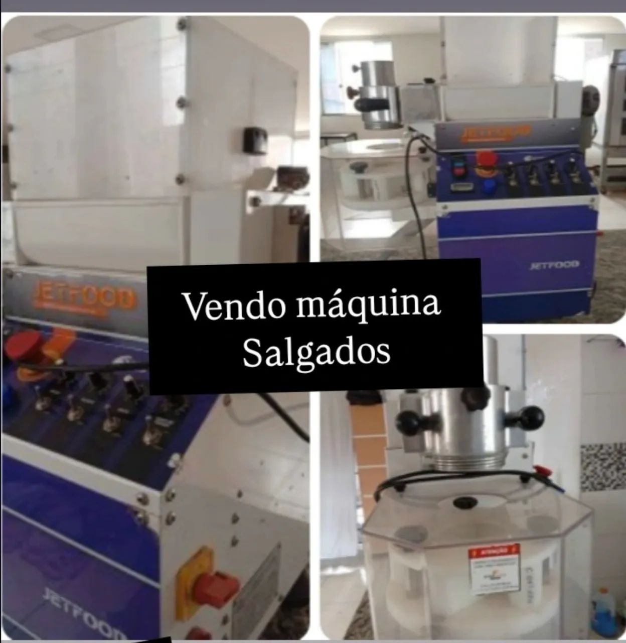 Máquina de salgados 