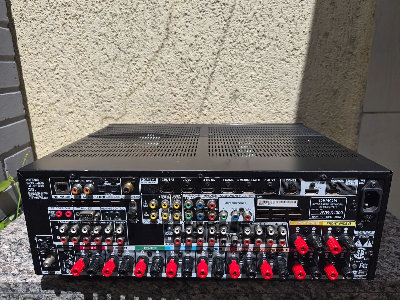 Receiver denon avr×4000 - Foto 4