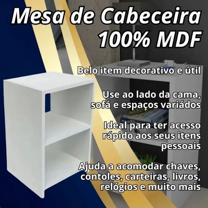 Criado mudo ,mesa cabeceira  - Foto 2