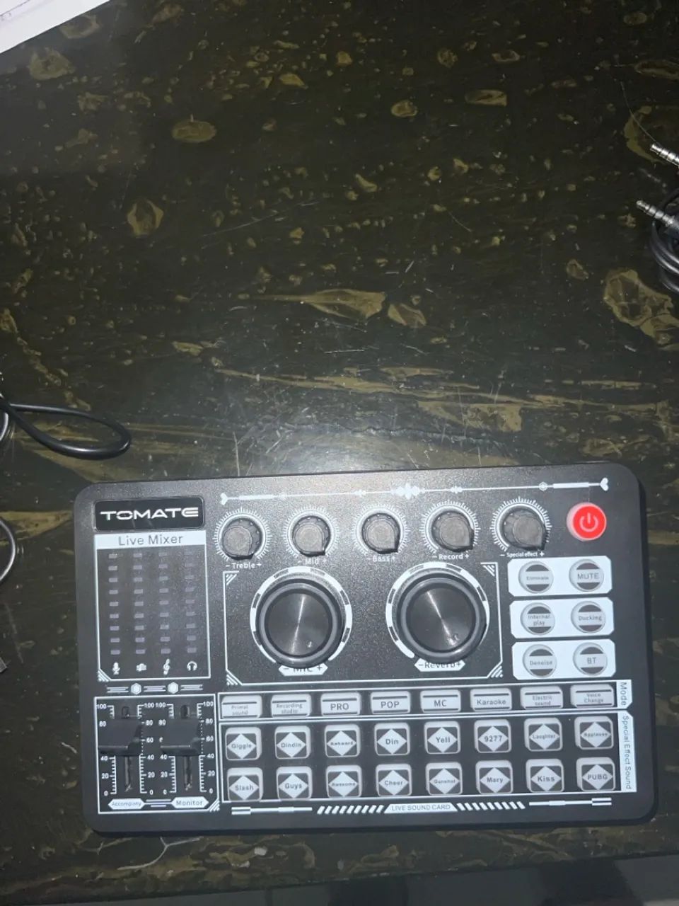 Mesa de mixagem tomate - M002