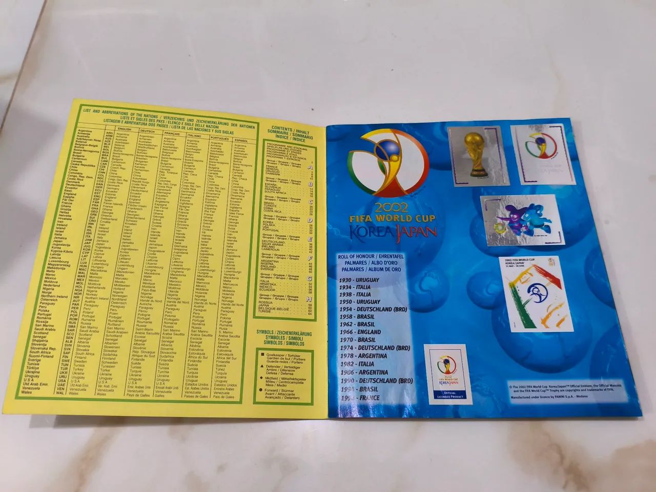 Album de figurinhas completo da copa do mundo de 2002 - Foto 2