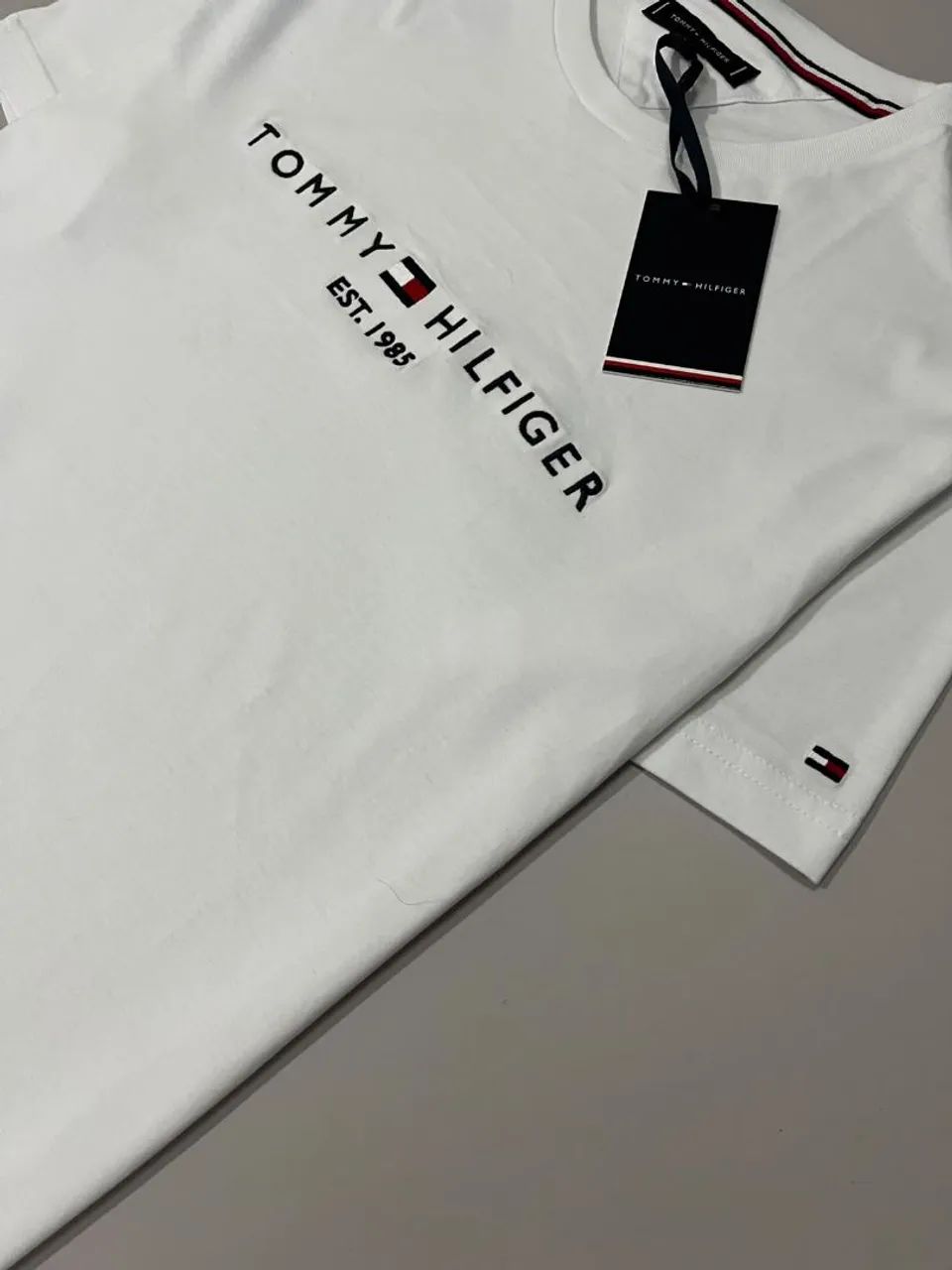 Camisa Tommy Hilfiger (Branca) - Foto 3