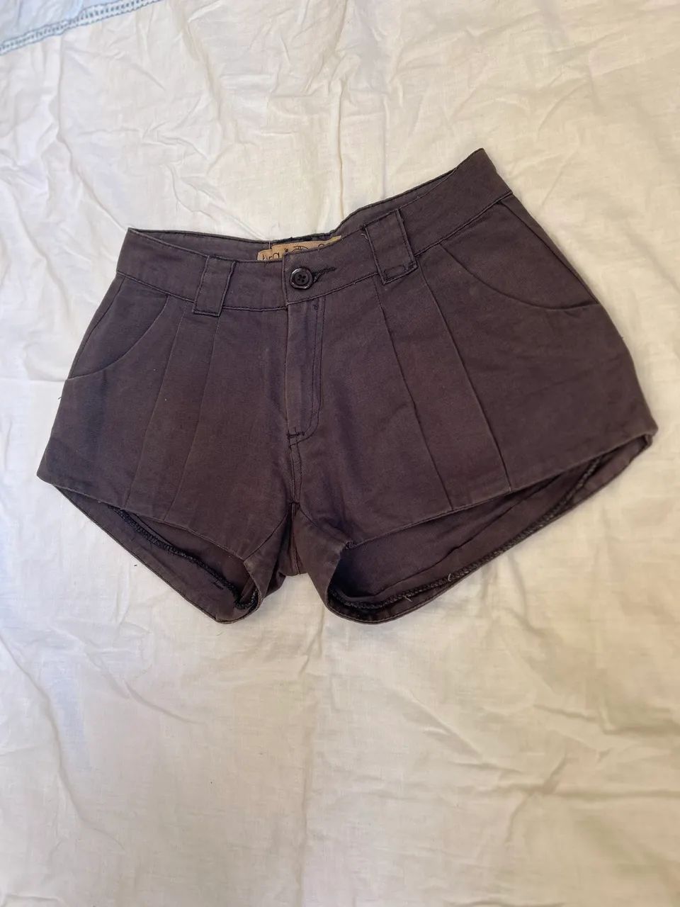 Mini short estilo anos 2000 cintura baixa - Foto 2
