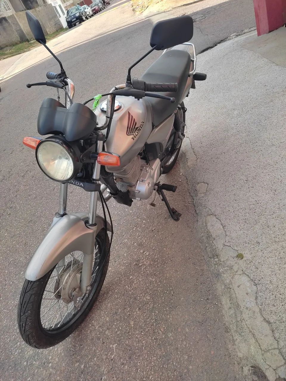 HONDA TITAN 150 KS 2008 CINZA - Foto 4