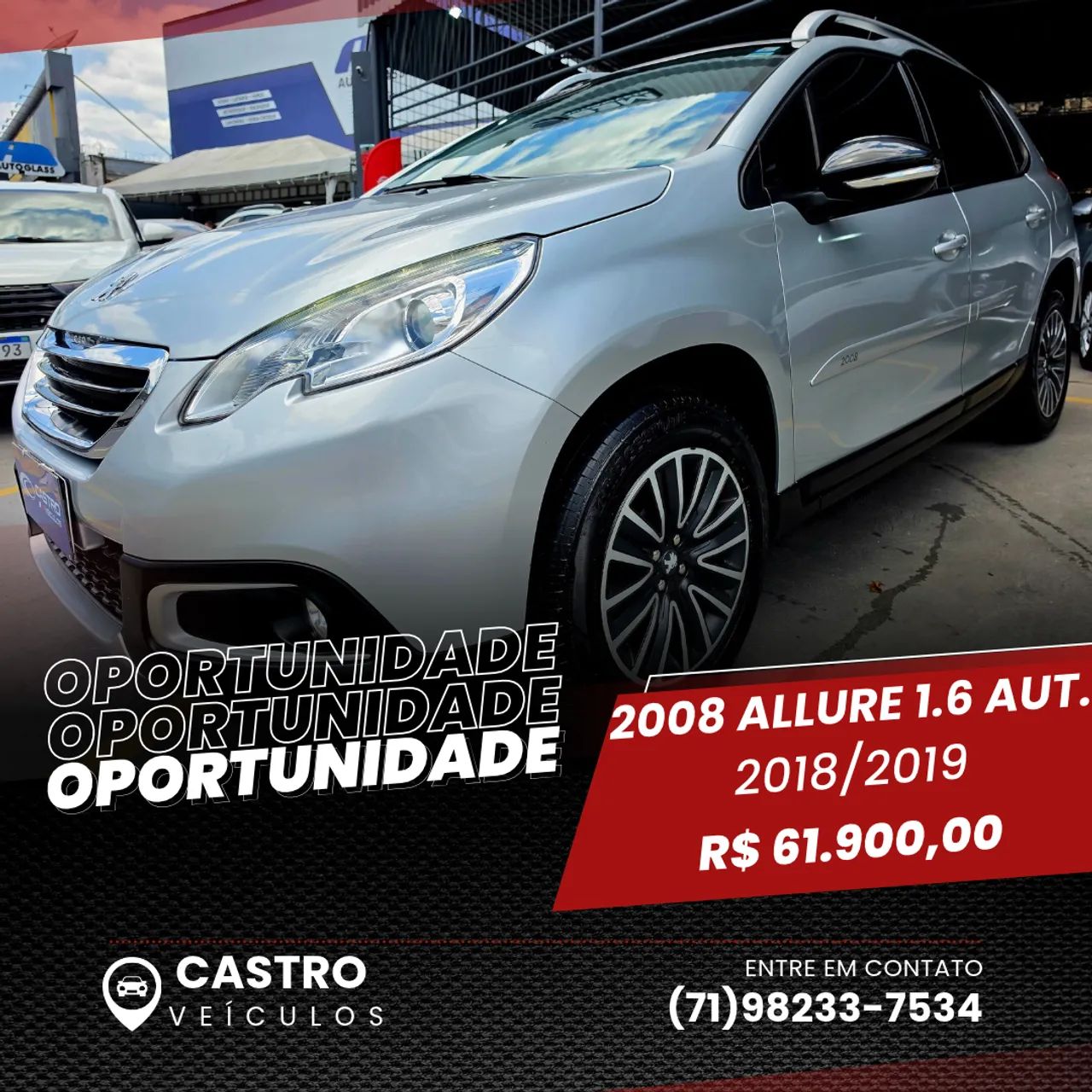 Peugeot 2008 2008 Allure 1.6 Flex 16V 5p Aut. 2019