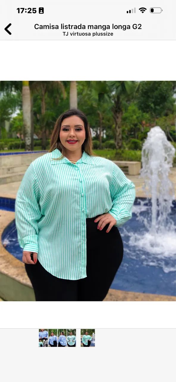 Chamise plus size até tamanho 60 - Foto 2