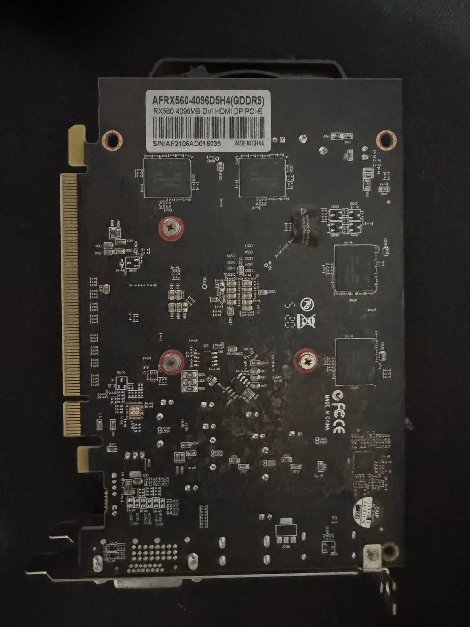 Placa de vídeo RX 560 4GB - Foto 2